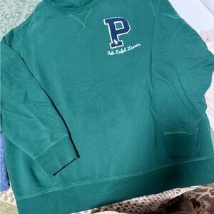 Ralph Lauren Green Crewneck Men's Sweater